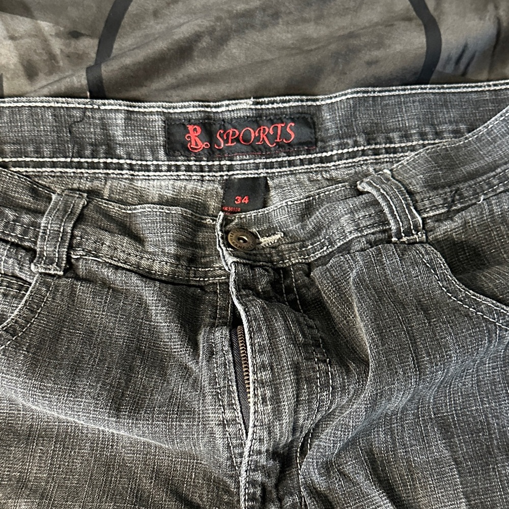 Men's black Jean shorts
